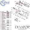 Ideal Standard Connect Air Concept Air Brushed Gold Built-In Basin Mixer Tap Spares